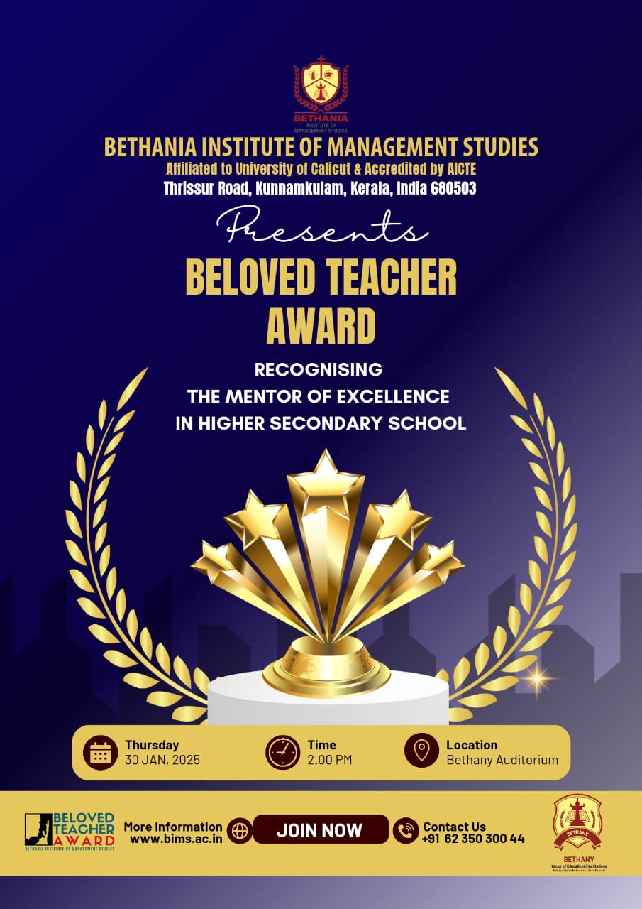 Beloved Teacher Award 